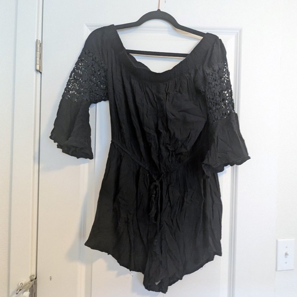 Off the Shoulder Romper